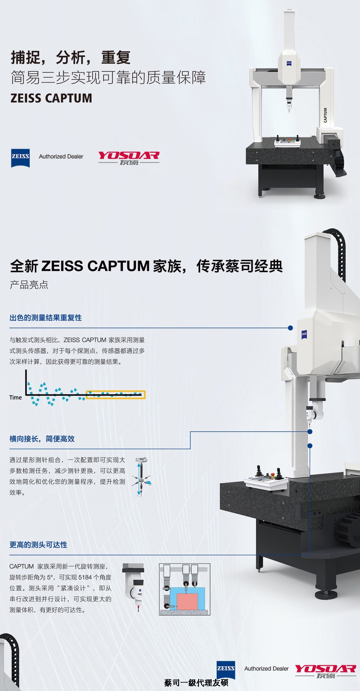 琼海蔡司琼海三坐标CAPTUM